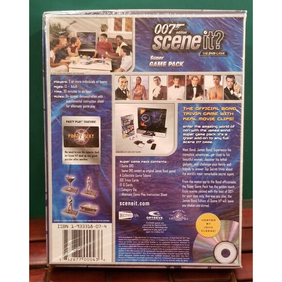 Scene It 007 Edition DVD / HD Video Game Sealed - Picture 2 of 2